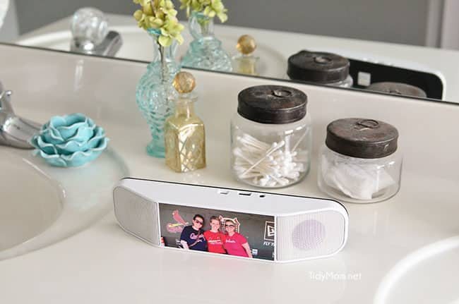 Personalized POWERSOUND II portable bluetooth speaker Enter to win one at cetcu.com