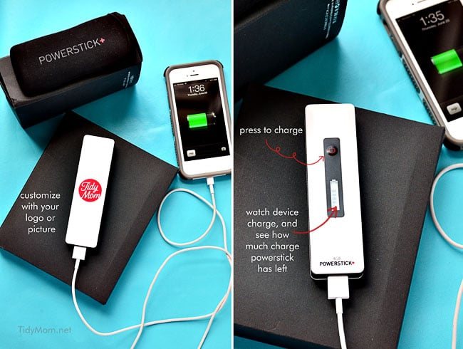 Portable, customized Charges from Powerstick.com | more info at cetcu.com