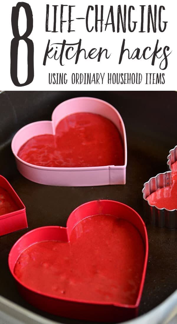 8 Life-Changing Kitchen Hacks that will transform how you use your household items, when you think outside the box.