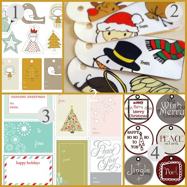 Free Printable Gift Tags
