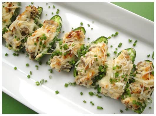Italian Stuffed Jalapeno Peppers