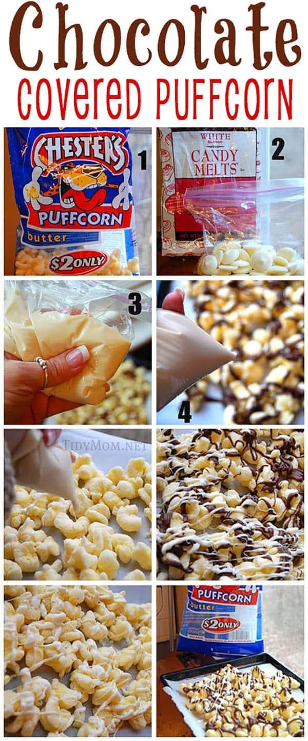 Chocolate Covered Puffcorn at cetcu.com
