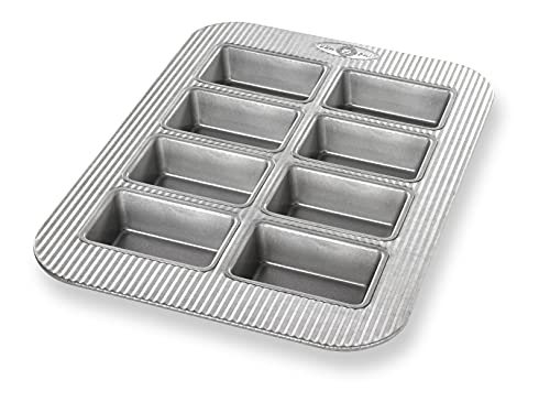 Aluminized Steel Mini Loaf Pan, 8-Well