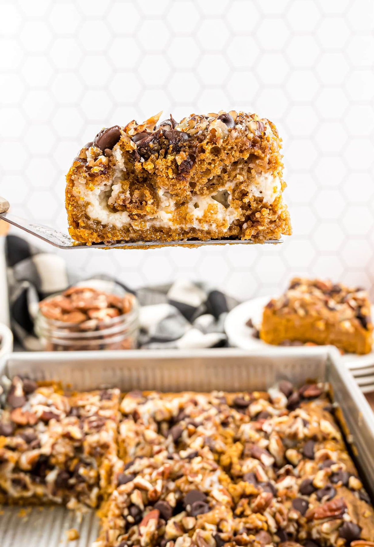 Pumpkin Earthquake Cake