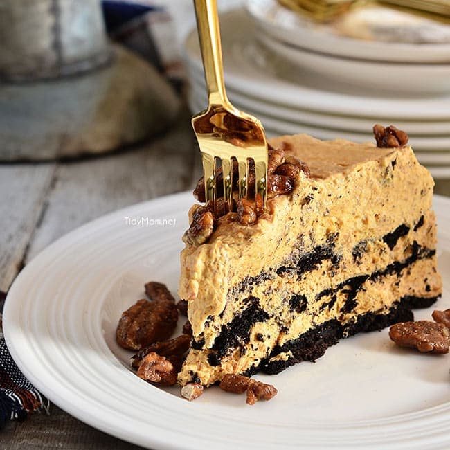 Pumpkin Fluff Icebox Cake is a delicious no-bake dessert that comes together in no time. Making it the perfect make-ahead dessert for Thanksgiving dinner. Get this all-star, easy-to-follow recipe at cetcu.com