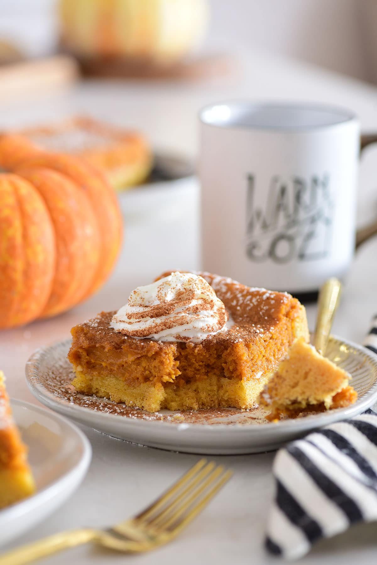 Pumpkin Gooey Butter Cake-Irresistibly Good!