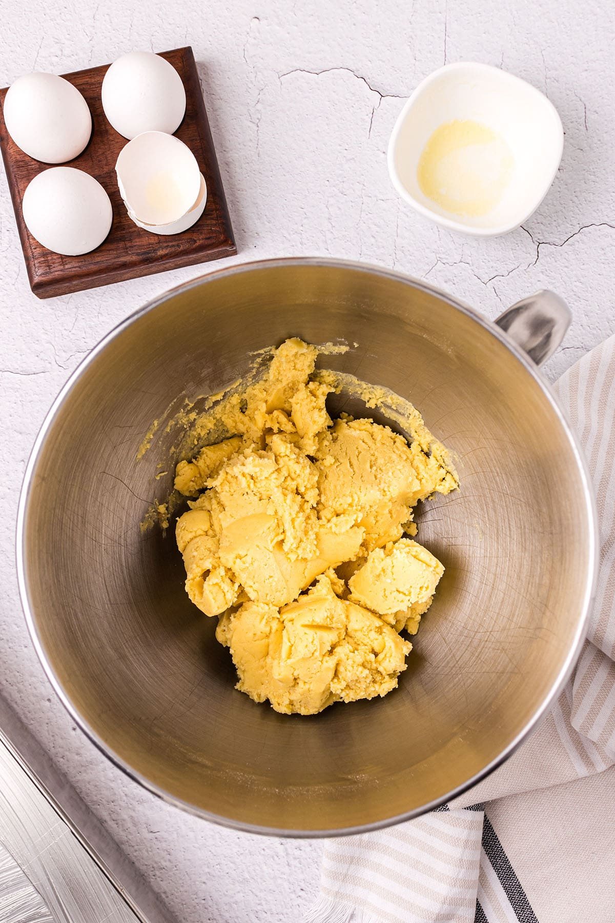 pumpkin gooey butter cake crust dough