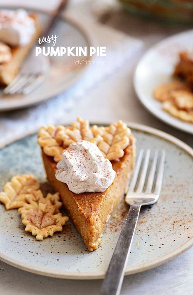 Insanely Easy Pumpkin Pie {VIDEO}