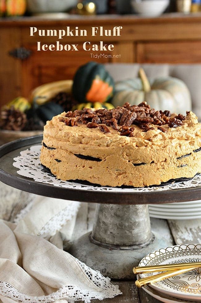 Pumpkin Icebox Cake