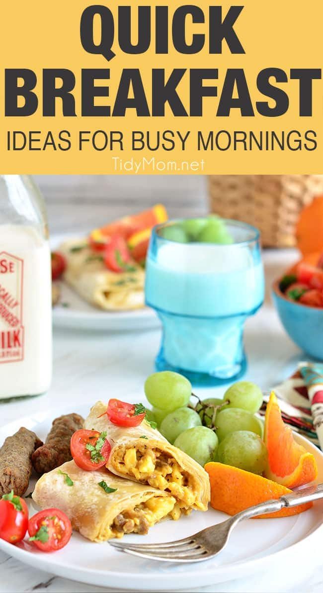 Breakfast is most important meal of the day. Yet, waking up is hard enough and the morning is often the busiest part of the day. So lets make breakfast easy with 5 of the most delicious QUICK BREAKFAST IDEAS AND RECIPES that will make you want to jump out of bed and get your day started! QUICK BREAKFAST IDEAS AND RECIPES at cetcu.com