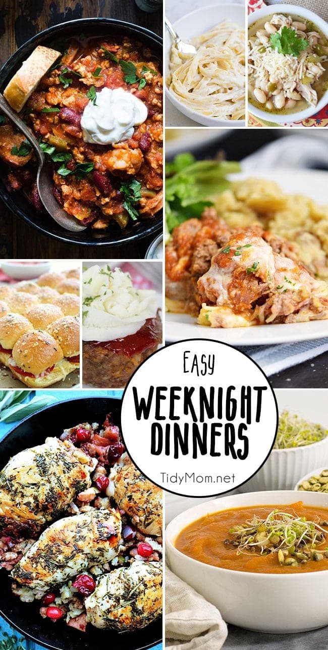 Easy Weeknight Dinners to Try This Week