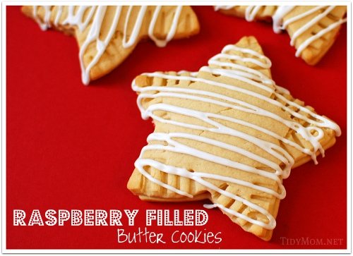 Raspberry Filled Butter Cookie Recipe