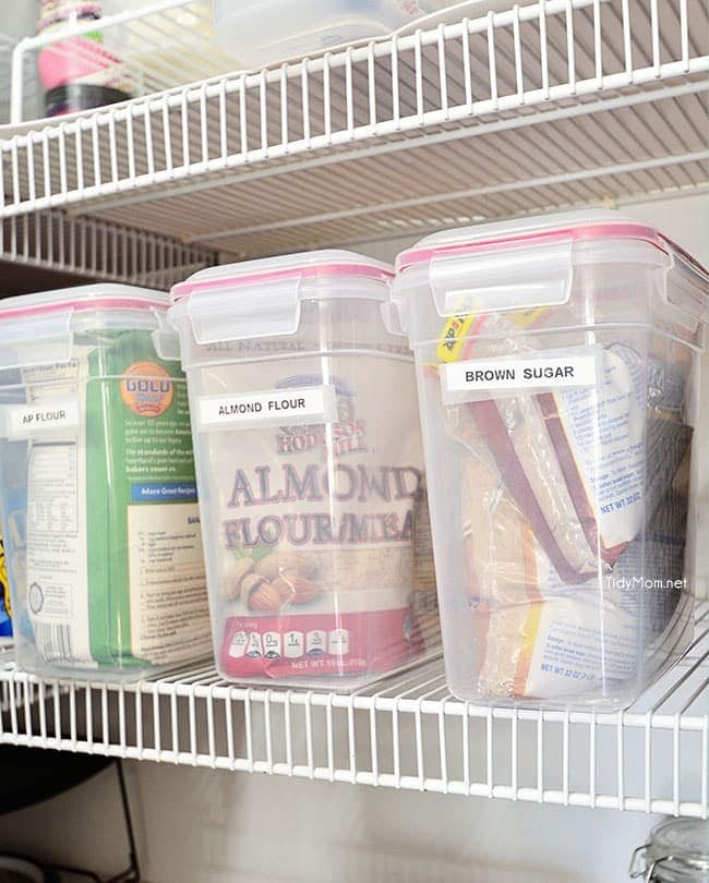 Real Life Pantry Organization- have an organized and completely functional space without spending a fortune and see what you have (and don't have) on hand at cetcu.com