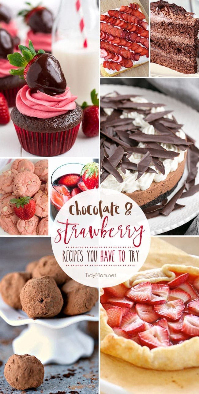 28 Chocolate and Strawberry Recipes you have to try