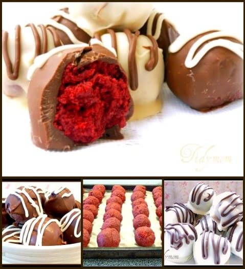 Cake Balls collage