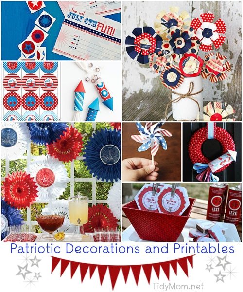 Red White and Blue Entertaining