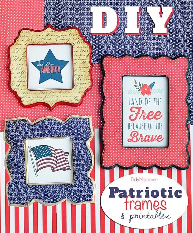 Patriotic Frames & Printables