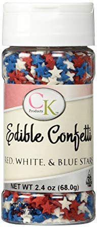 Star Sprinkles - Red, White, & Blue