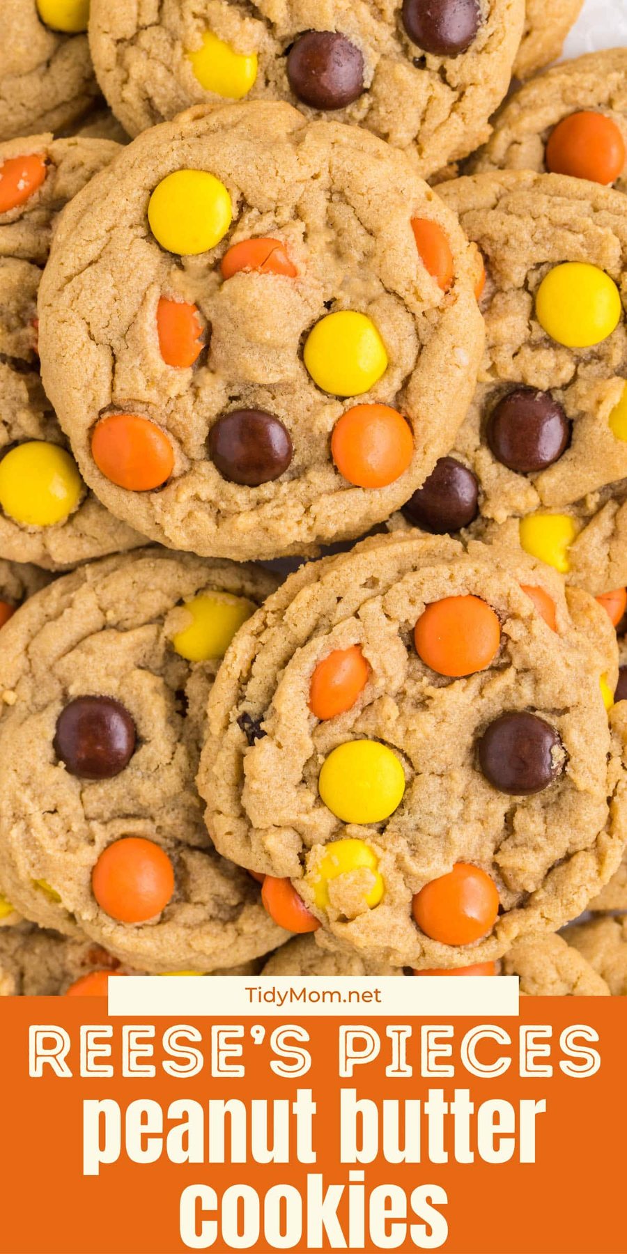 close up of Reese's peanut butter cookie