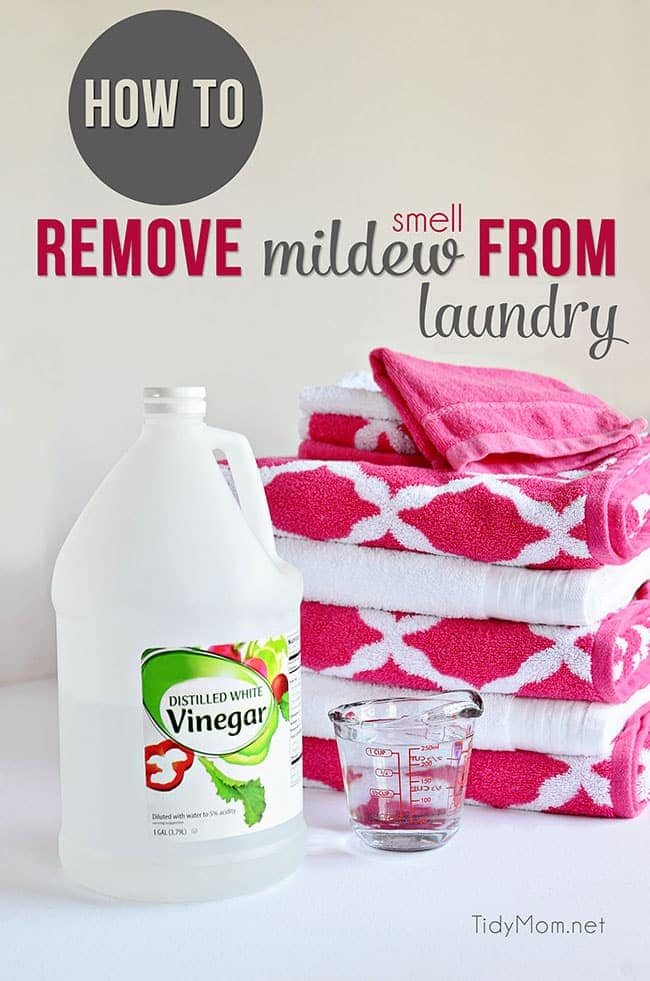 How To Remove Mildew Smell From Laundry