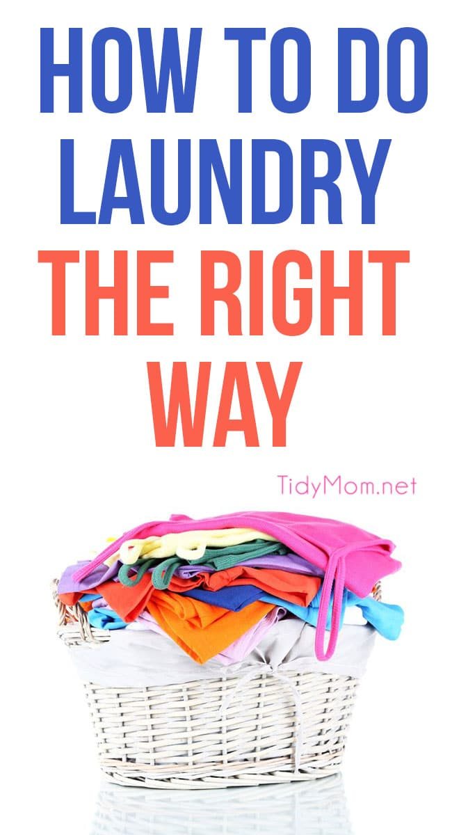 How To Do Laundry the Right Way – Laundry Tips