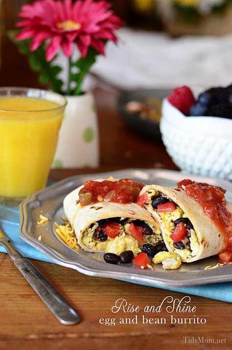 Rise and Shine Breakfast Burritos