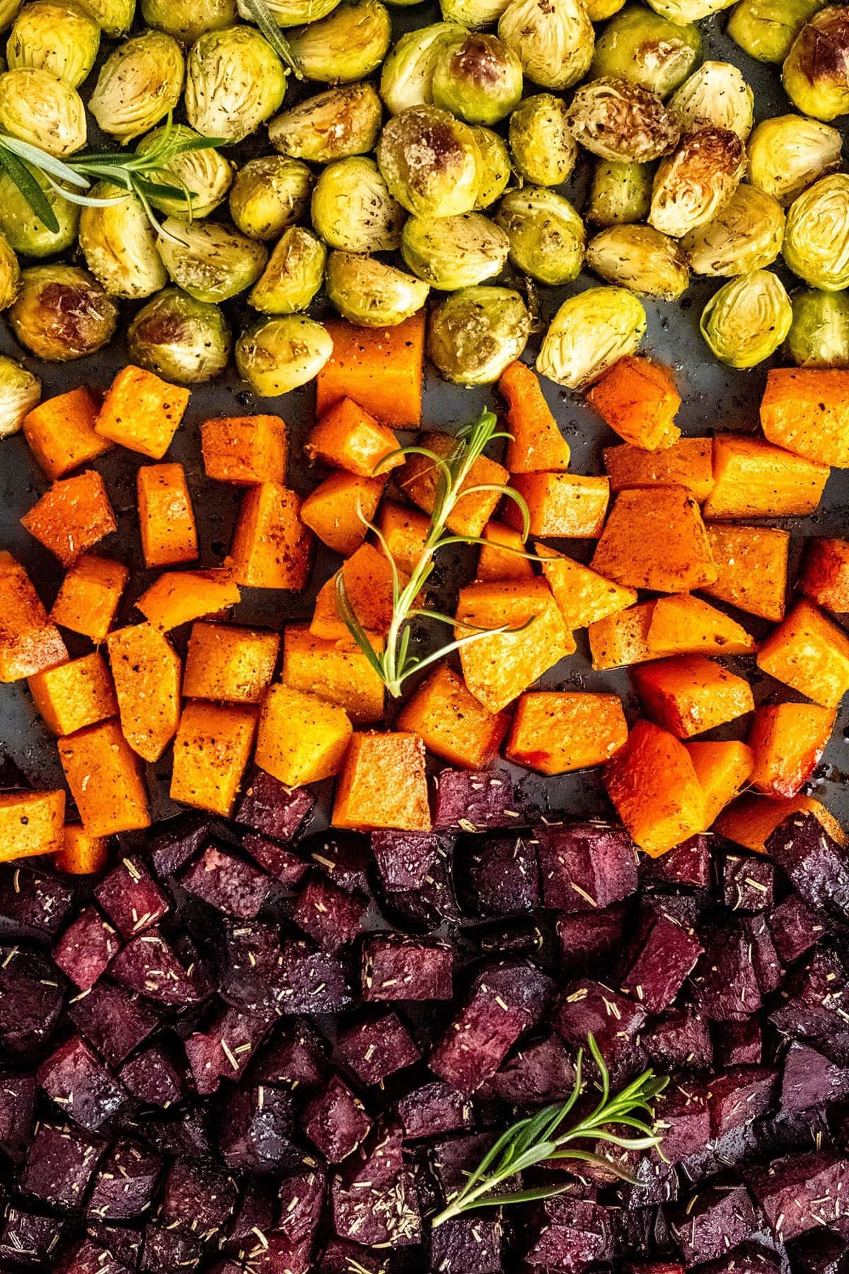 Roasted Fall root vegetables