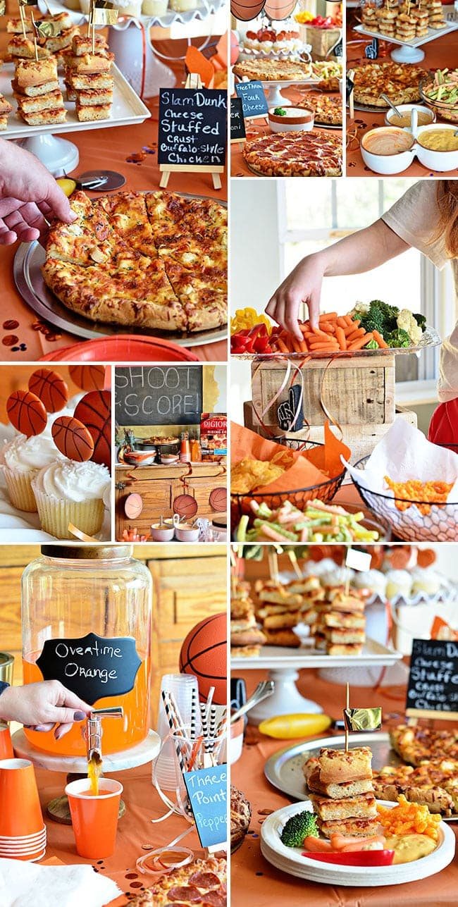 Throw a Basketball tournament watch party at home! Serve oven-readypPizza, several dipping sauces, chips, veggies and cupcakes for stress free planning. ROASTED GARLIC AIOLI RECIPE at cetcu.com