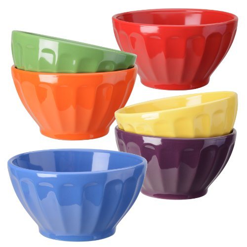 Fluted Bowls, Assorted