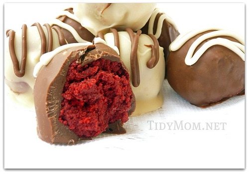 Red Velvet Cake Truffles Cake Balls Cake Pops at cetcu.com