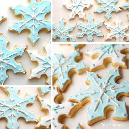 Royal Icing {recipe} SnowFlake Cookies