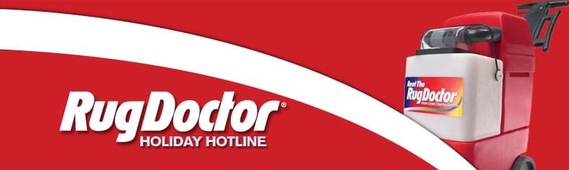 Make it a Stain Free Holiday with Rug Doctor Holiday Hotline