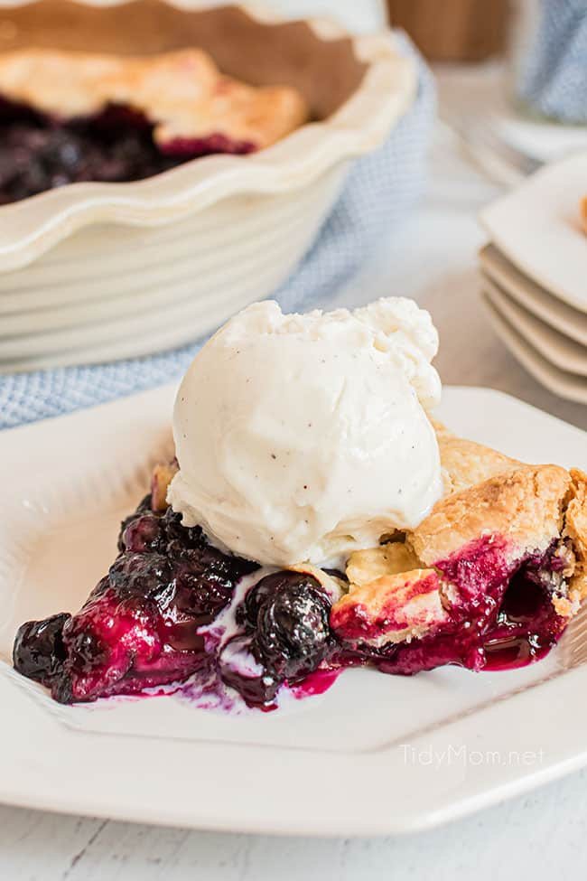 Easy Blueberry Galette {VIDEO}