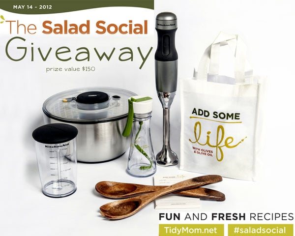 Salad Social Giveaway Prizes at cetcu.com