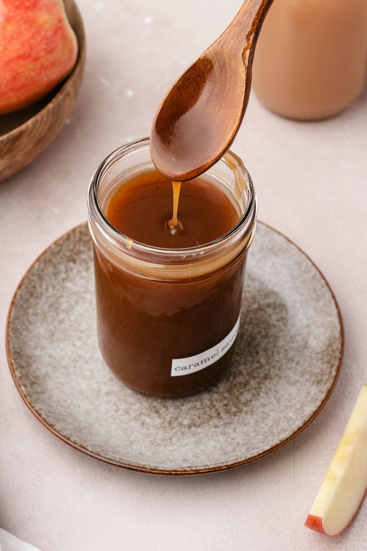 Salted Apple Cider Caramel Sauce | Easy Homemade Recipe