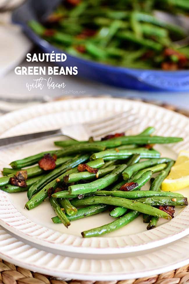 Sautéed Green Beans With Bacon {VIDEO}