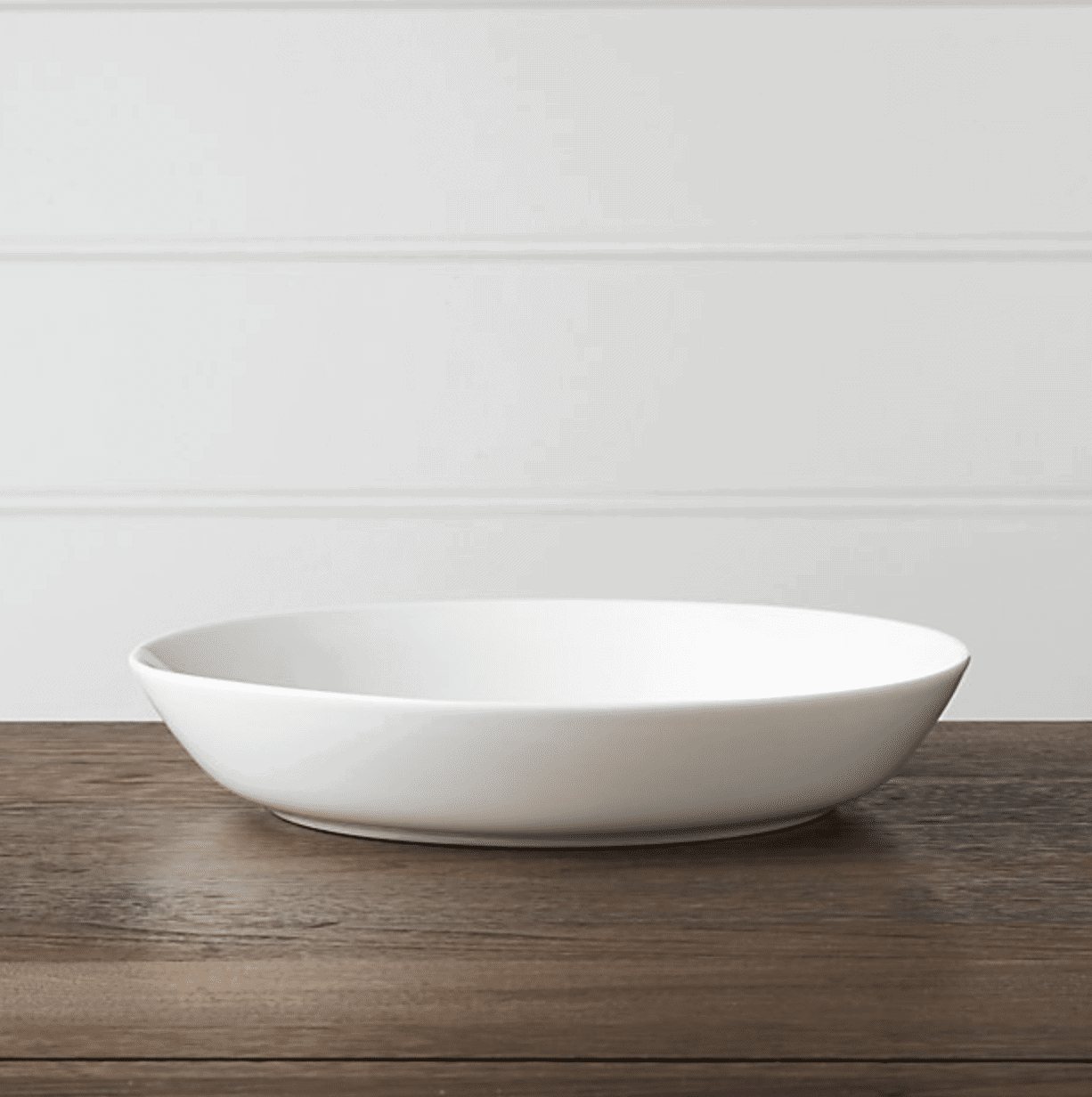 Hue White Low Bowl