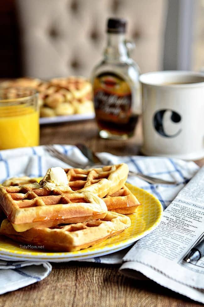 Our Favorite Buttermilk Waffle recipe at cetcu.com