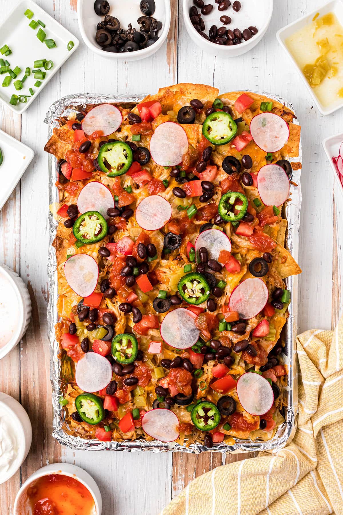how to make sheet pan nachos step 4