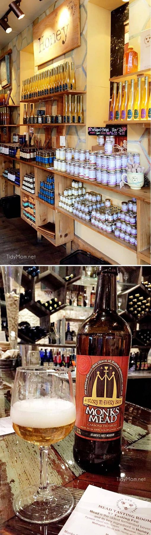 Mead Tasting at Savannah Bee Company. More Savannah travel, eats and sightseeing at cetcu.com