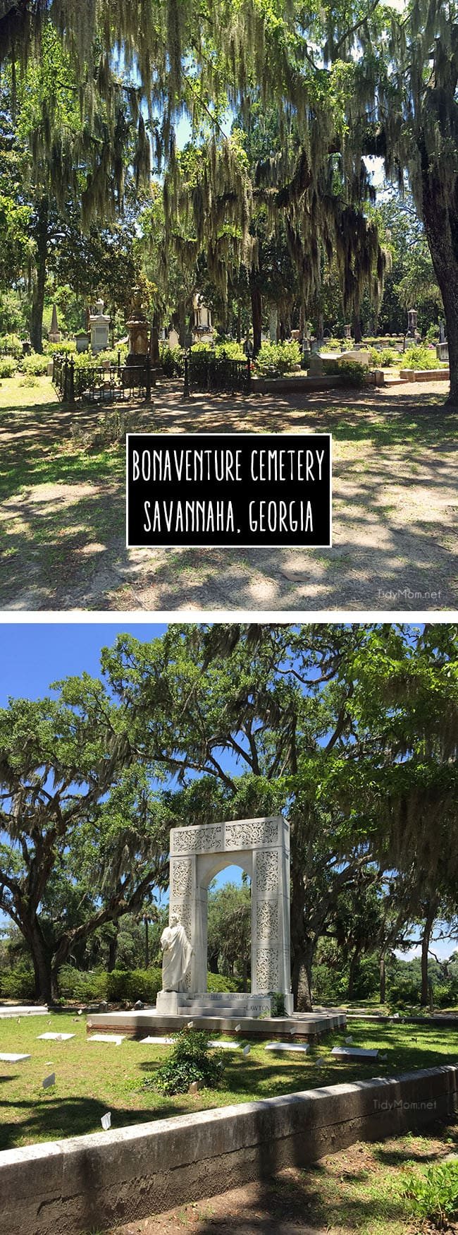 Hauntingly beautiful Bonaventure Cemetery Savannah, Georgia Featured on the cover of Midnight in the Garden of Good and Evil. More Savannah Sightseeing at cetcu.com