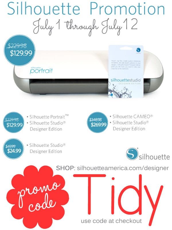 Silhouette July Promotion!