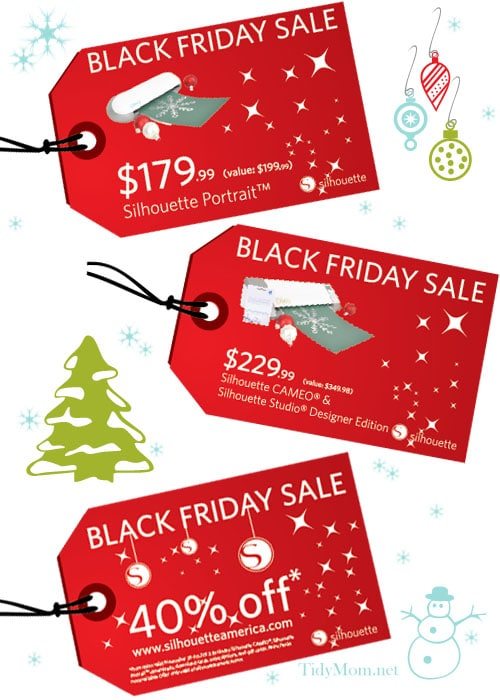 Silhouette Black Friday Sales and Cameo Giveaway!