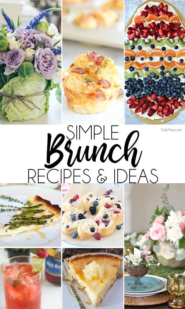 Simple Brunch Recipes and Ideas for Spring