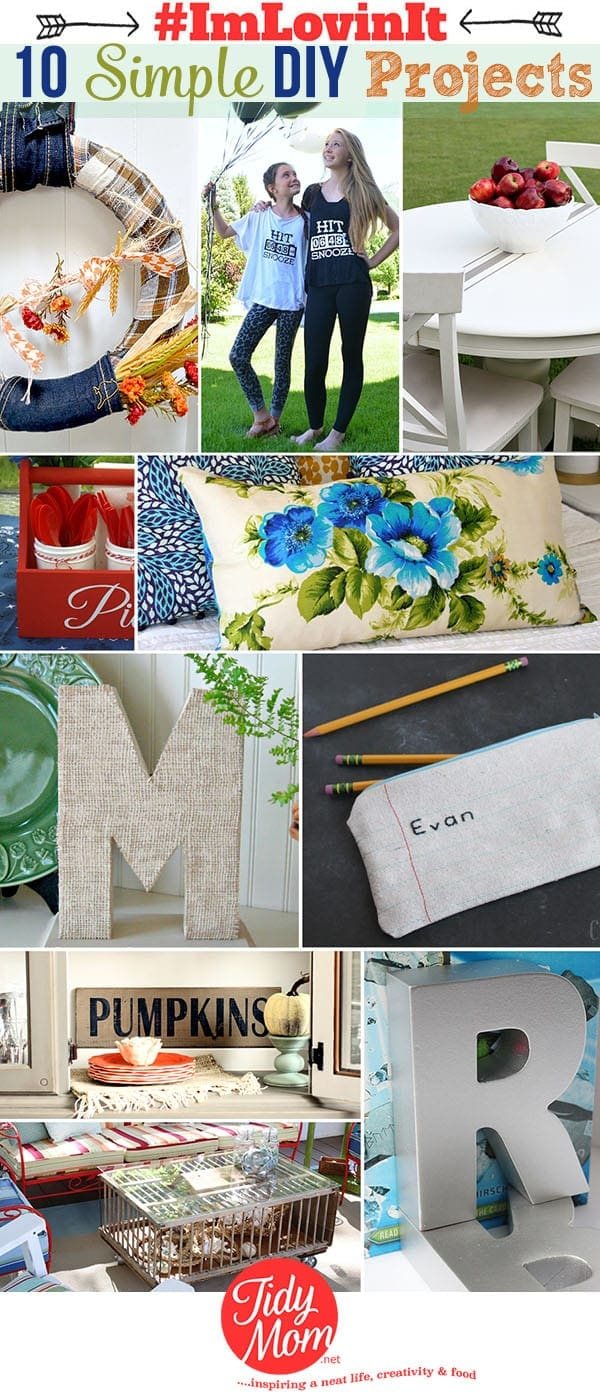 10 Simple DIY Projects at cetcu.com