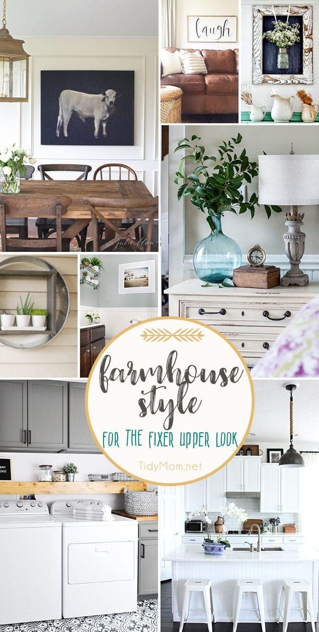 Steal Joanna’s signature modern, rustic and oh-so-comfortable style with these farmhouse decor ideas for the Fixer Upper farmhouse look for your own home. Get all the details at cetcu.com