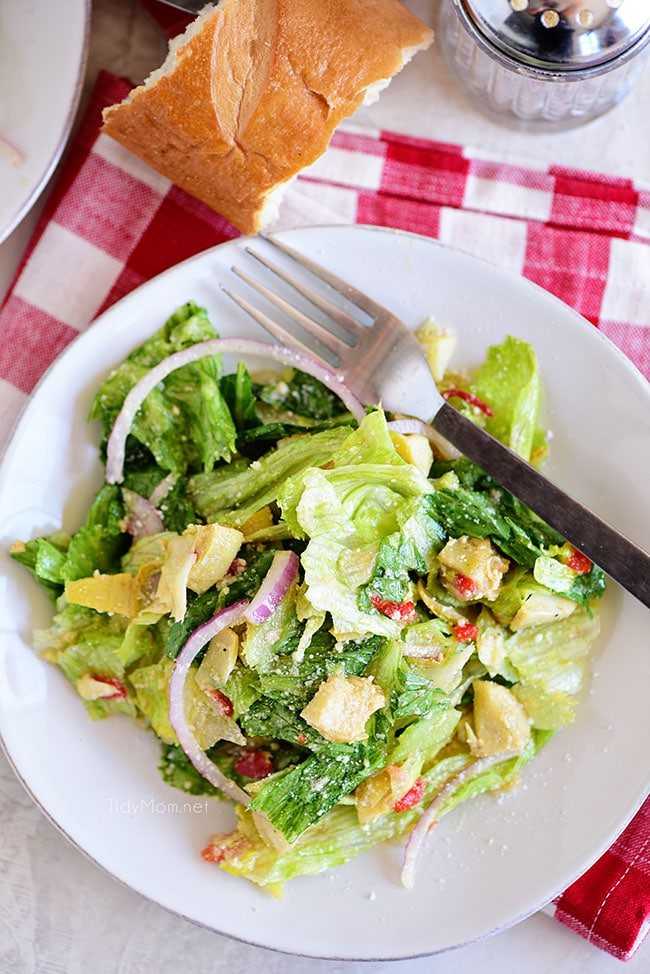 restaurant style Italian House Salad