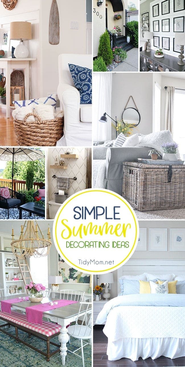 Simple Summer Decorating Ideas for Your Home