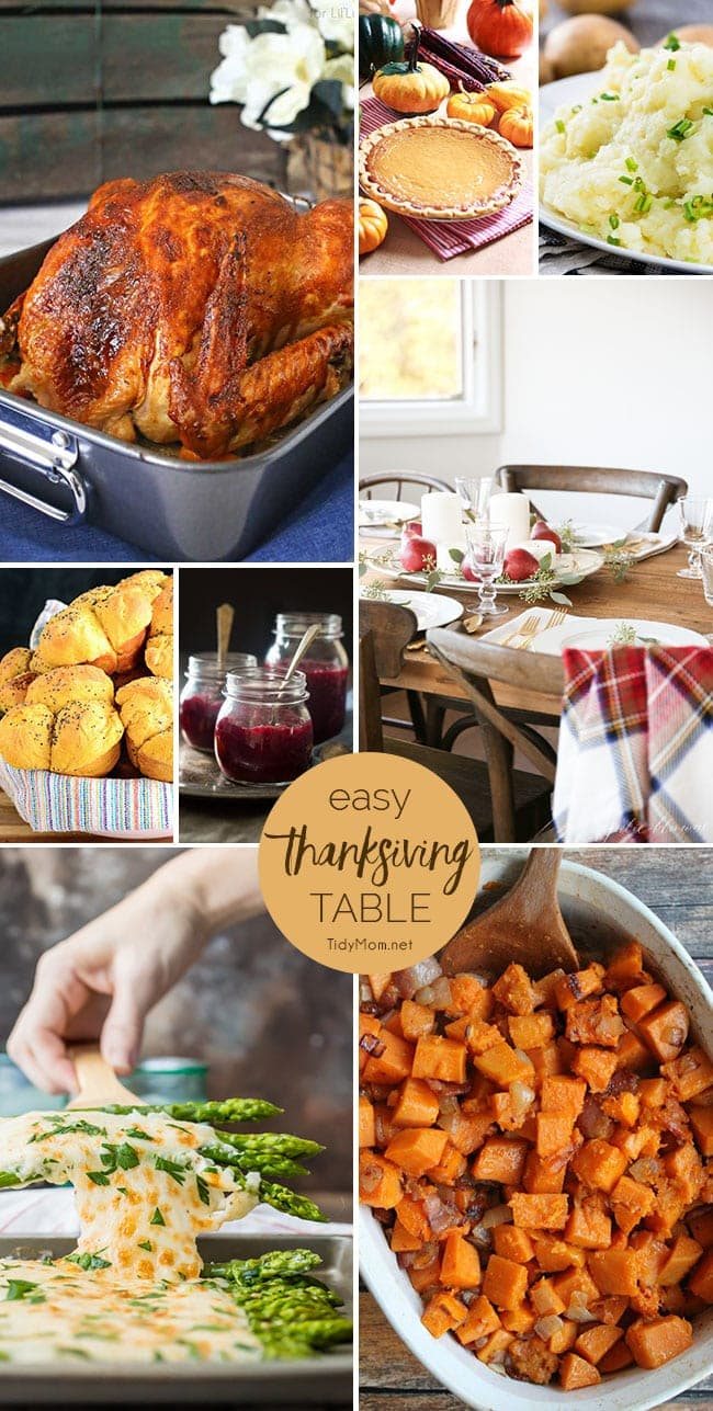 Thanksgiving Table Recipes