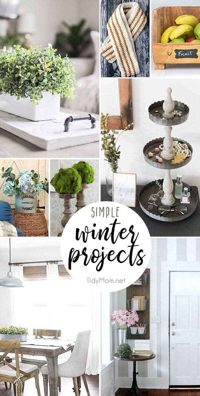 Simple Winter Projects to break out of the doldrums